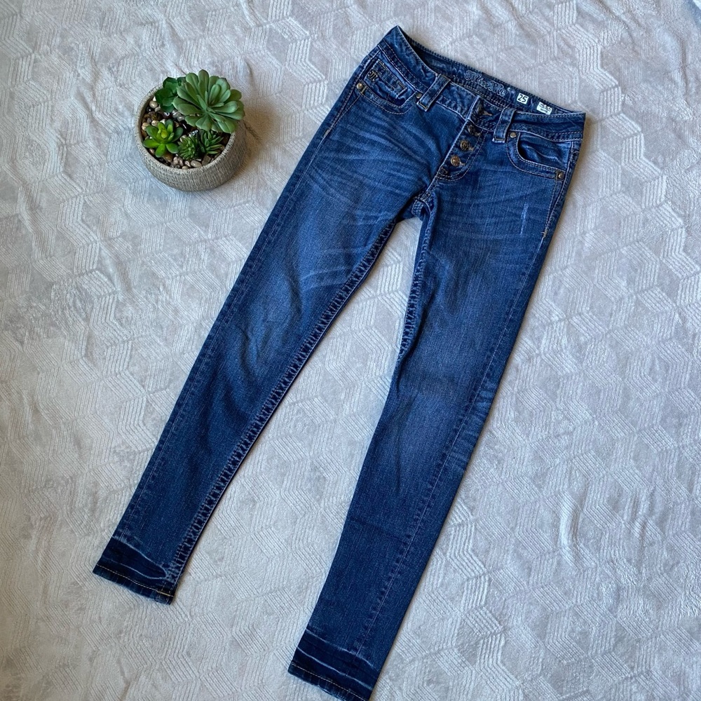 Miss Me Mid Rise Skinny Jeans